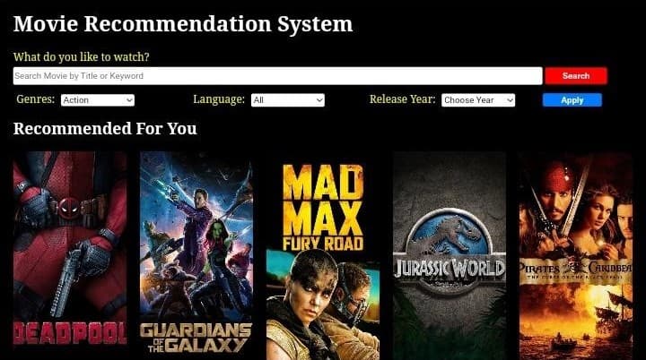 Movie Recommendation System 🎬